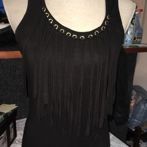 Michael Kors Black sleeveless blouse